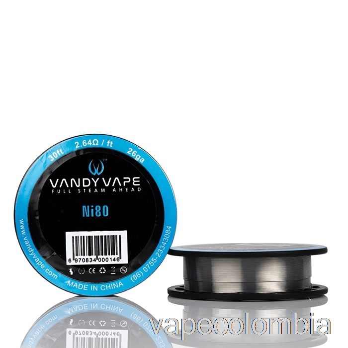Vape Kit Completo Vandy Vape Carretes De Alambre Especiales Ni80 - 26ga - 30 Pies - 2.64ohm
